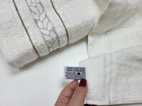 Рушник махровий сауна VIP COTTON FILIZ, білий - фото 4
