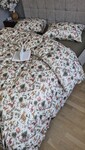 Комплект постільної білизни Різдвяні історіїхакі Turkish Flannel 5D новорічний - фото 10