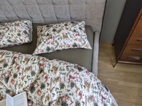 Комплект постільної білизни Різдвяні історіїхакі Turkish Flannel 5D новорічний - фото 2