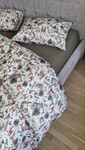 Комплект постільної білизни Різдвяні історіїхакі Turkish Flannel 5D новорічний - фото 5