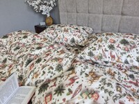 Комплект постільної білизни Різдвяні історії Turkish Flannel 5D новорічний - фото 3