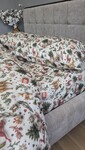 Комплект постільної білизни Різдвяні історії Turkish Flannel 5D новорічний - фото 5