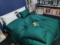 Комплект постільної білизни Сатин ELITE, DEEP EMERALD DUO - фото 9