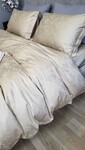 Комплект постільної білизни Сатин JACQUARD, ROSE BEIGE - фото 8