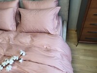 Комплект постільної білизни Сатин JACQUARD, WAVE POWDER - фото 6