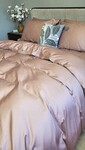 Комплект постельного белья Сатин однотонный MAUVE NEW, №350N - фото 12