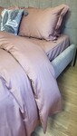 Комплект постельного белья Сатин однотонный MAUVE NEW, №350N - фото 13