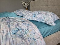 Комплект постільної білизни Сатин PREMIUM, AQUARELLE - фото 11