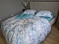 Комплект постільної білизни Сатин PREMIUM, AQUARELLE - фото 21