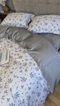 Комплект постільної білизни Сатин PREMIUM, BLUE SPRIG - фото 15