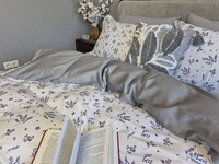 Комплект постільної білизни Сатин PREMIUM, BLUE SPRIG - фото 19