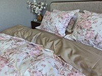 Комплект постільної білизни Сатин PREMIUM, DESIRE MOCCO, двосторонній - фото 7