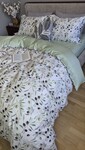 Комплект постельного белья Fresh Olive Сатин PREMIUM, оливковые ветви - фото 5