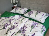 Комплект постільної білизни Сатин PREMIUM, LAVENDER - фото 8