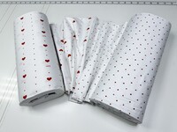 Комплект постельного белья Сатин PREMIUM Love Story с сердечками