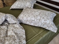 Комплект постільної білизни Сатин PREMIUM, MUSCAT OLIVE - фото 14