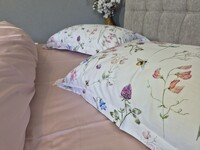 Комплект постільної білизни Сатин PREMIUM, POLONYNA, з польовими квітами - фото 11