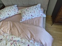 Комплект постільної білизни Сатин PREMIUM, POLONYNA, з польовими квітами - фото 19