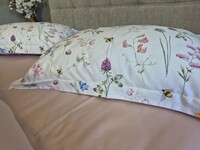 Комплект постільної білизни Сатин PREMIUM, POLONYNA, з польовими квітами - фото 6