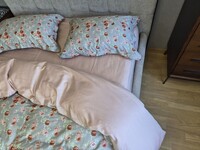 Комплект постільної білизни Сатин PREMIUM, ROSARIUM, двосторонній