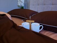 Комплект постільної білизни Сатин однотонний №164 №165, з кантом - фото 18