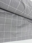 Комплект постільної білизни Gray plaid, Варена бавовна, ТМ Комфорт-текстиль - фото 3