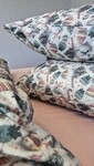 Комплект постільної білизни Шапуліпудра Turkish Flannel 5D зі сніговиками та шапками - фото 10