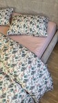 Комплект постільної білизни Шапуліпудра Turkish Flannel 5D зі сніговиками та шапками - фото 8