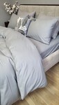 Комплект постільної білизни Сизий дим N16338, Turkish flannel - фото 4