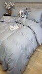 Комплект постільної білизни Сизий дим N16338, Turkish flannel - фото 5