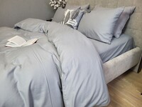 Комплект постільної білизни Сизий дим N16338, Turkish flannel - фото 8
