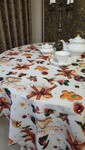 Скатерть Дарунок овал, водо-жиро-отталкивающая, в подарочной упаковке, ТМ Комфорт-текстиль - фото 8