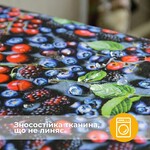 Скатертина із захистом від плям IDEIA Teflon ефект, 140x170 см, Ягоди, бавовна - фото 4