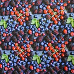 Скатертина із захистом від плям IDEIA Teflon ефект, 140x170 см, Ягоди, бавовна - фото 8