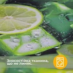 Скатертина із захистом від плям IDEIA, 140 x 170 см, бавовна, Teflon ефект, лайм - фото 3