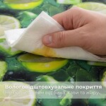 Скатерть с защитой от пятен IDEIA, 140 x 170 см, хлопок, Teflon эффект, утренний сад - фото 13