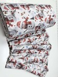 Комплект постільної білизни Сніговики, Turkish flannel 5D - фото 10