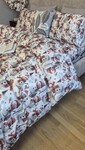 Комплект постільної білизни Сніговики, Turkish flannel 5D - фото 4