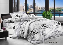 Комплект постельного белья Chanel (Шанель), Sofia, полуторный, Поликоттон, СПК-309
