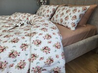 Комплект постельного белья София белый, GOFRE DUO - фото 11