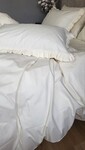 Комплект постельного белья SOLO №S101, cotton с рюшей - фото 10