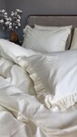 Комплект постельного белья SOLO №S101, cotton с рюшей - фото 13
