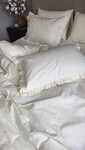 Комплект постельного белья SOLO №S101, cotton с рюшей - фото 2