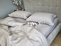 Комплект постельного белья SOLO №S146, cotton с рюшей - фото 13