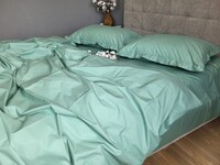 Комплект постільної білизни SOLO № S200, cotton з рюшею - фото 5