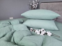 Комплект для сна Spring Greens, четырехслойный муслин, натуральный хлопок, ТМ Комфорт-текстиль - фото 22