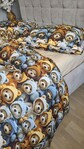 Комплект постельного белья Медвежата Стиляги Cotton 5D бежевый - фото 19