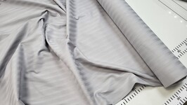 Комплект постільної білизни Stripe LUX GRAY PEARL 1/1см - фото 2