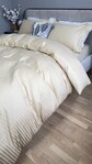 Комплект постельного белья Stripe PREMIUM, BEIGE 11см, ТМ Комфорт-текстиль - фото 9