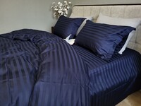 Комплект постільної білизни Stripe PREMIUM, BLUE BERRY 2/2см - фото 8